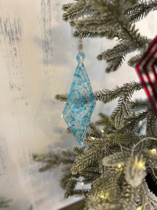 Diamond Acrylic Spinner Ornament / Suncatcher