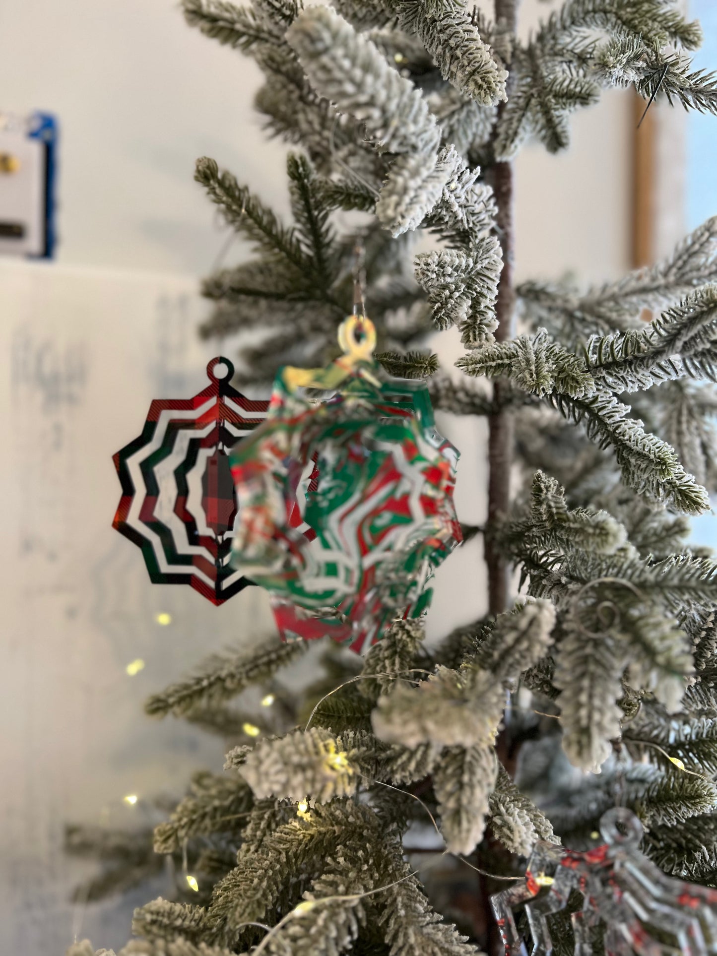 Starburst Acrylic Spinner Ornament / Suncatcher
