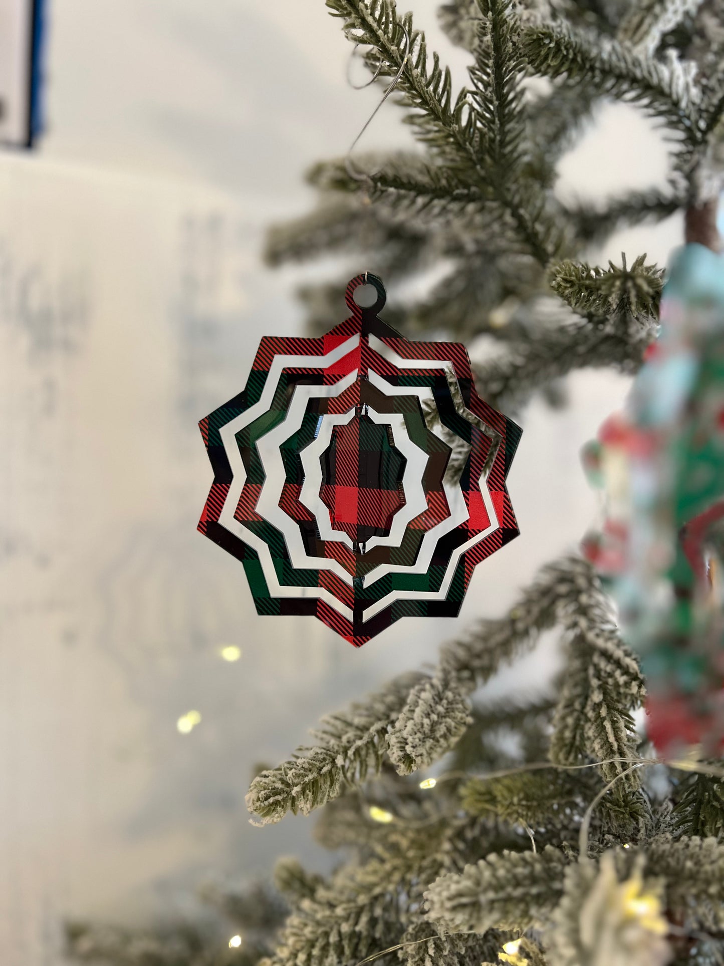 Starburst Acrylic Spinner Ornament / Suncatcher