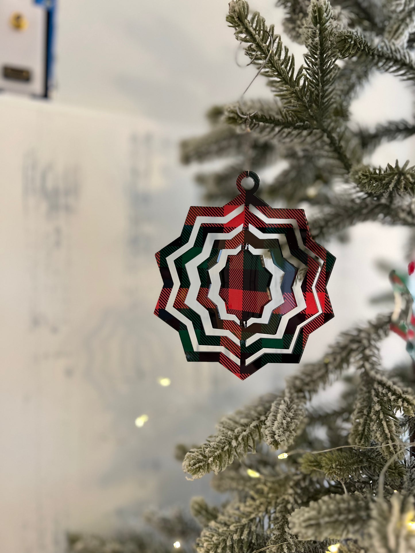 Starburst Acrylic Spinner Ornament / Suncatcher