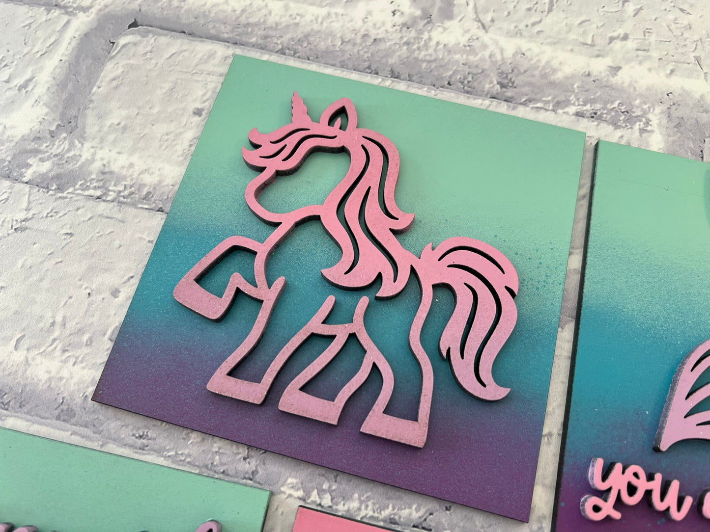 Mermaid & Unicorn Tiles