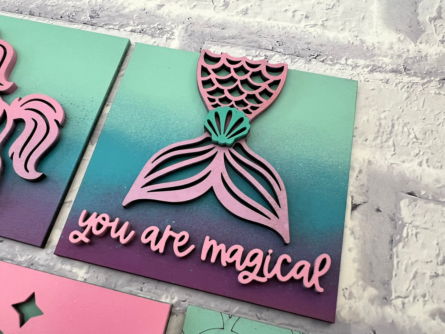 Mermaid & Unicorn Tiles