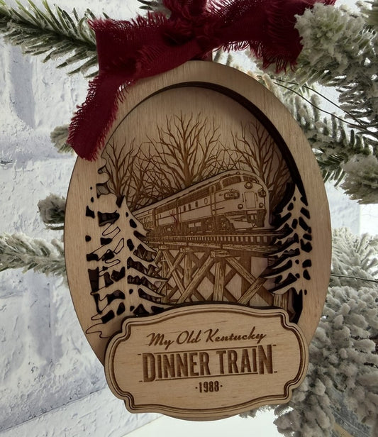 My Old Kentucky Dinner Train - Custom Ornaments