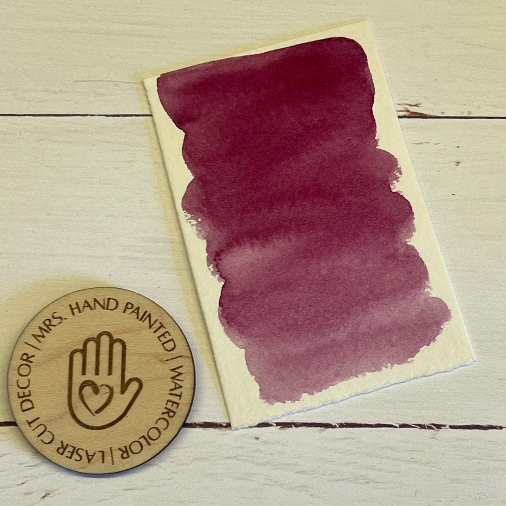 ORCHID Half Pans -Handmade Watercolor Paints