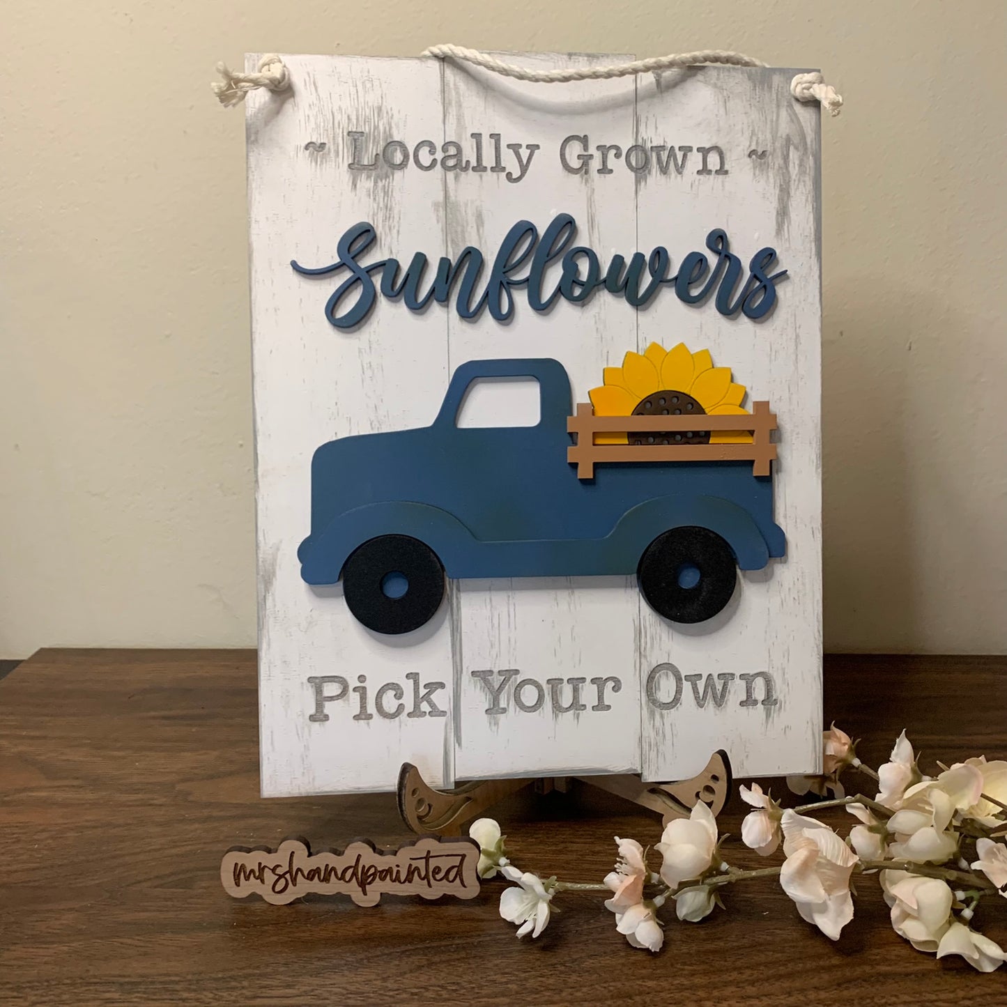 Laser Cut File - Sunflower Door Hangers - Digital Download SVG, DXF, AI files