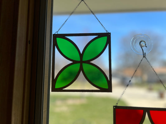 Retro Breeze Block Suncatcher