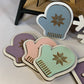 Laser Cut File - Snowflake and Snowman Theme Tiered Tray Pieces - Digital Download SVG, DXF, AI files