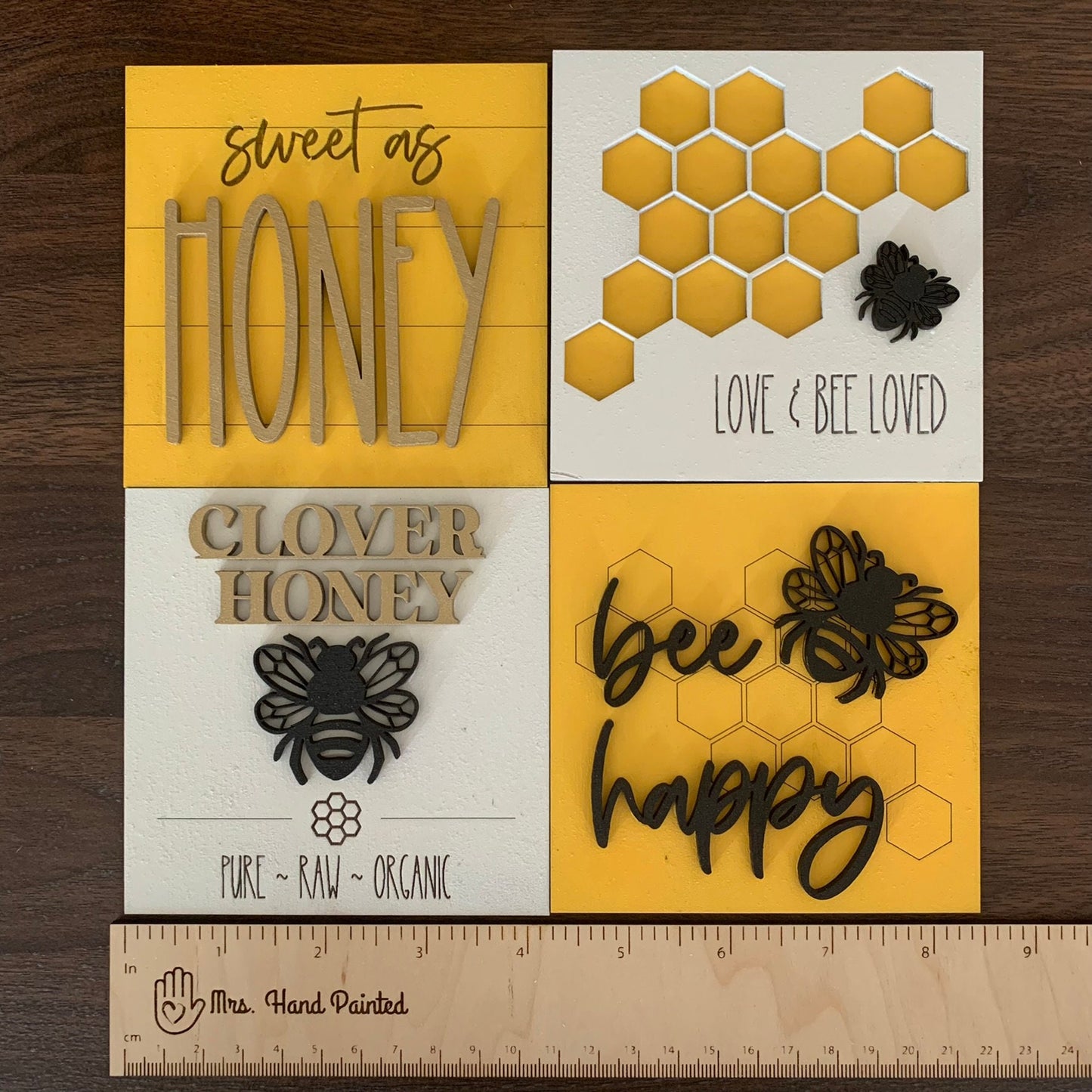Laser Cut File - Summer Lemon Tiered Tray Pieces - Digital Download SVG, DXF, AI files