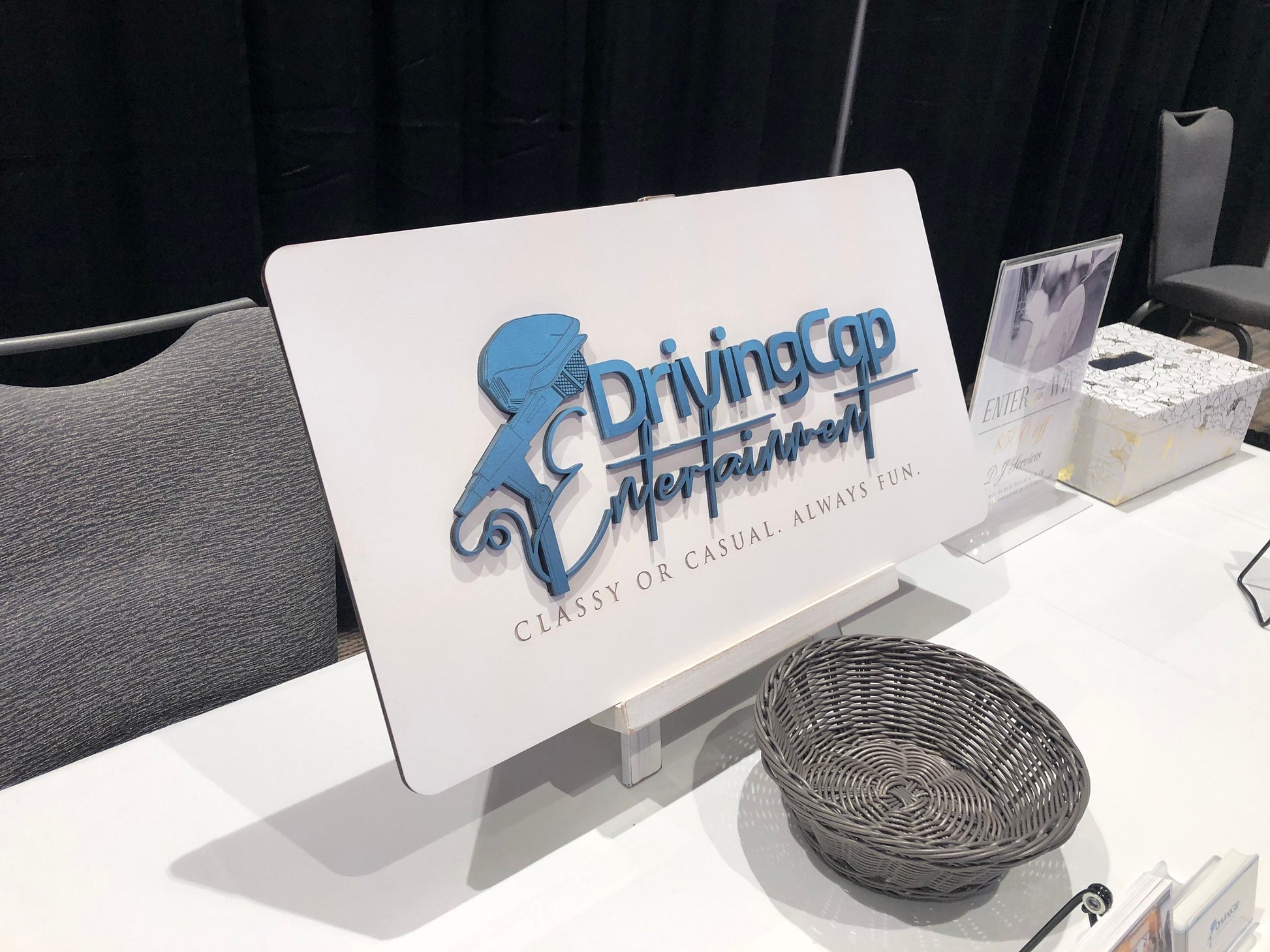 Custom Wood Layered Business Logo Sign - Laser Cut Wood