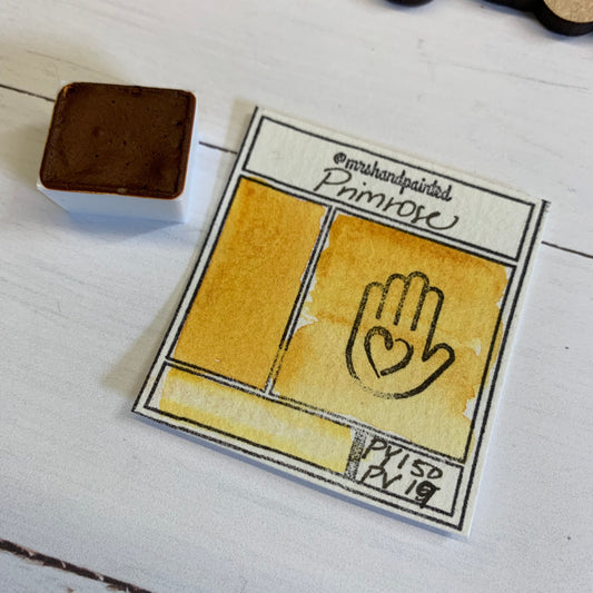 Handmade Watercolor Paints - PRIMROSE