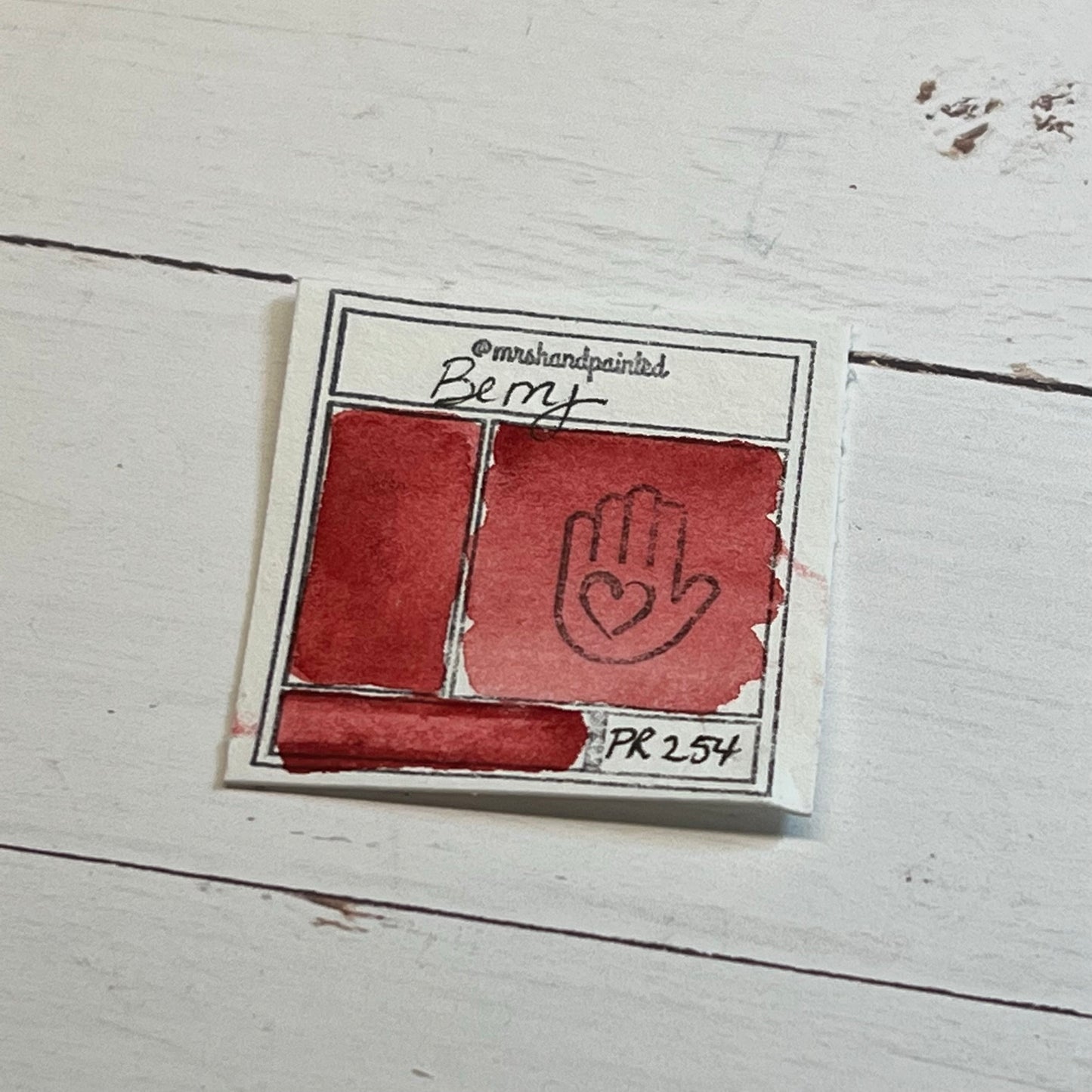 Handmade Watercolor Paints - BERRY