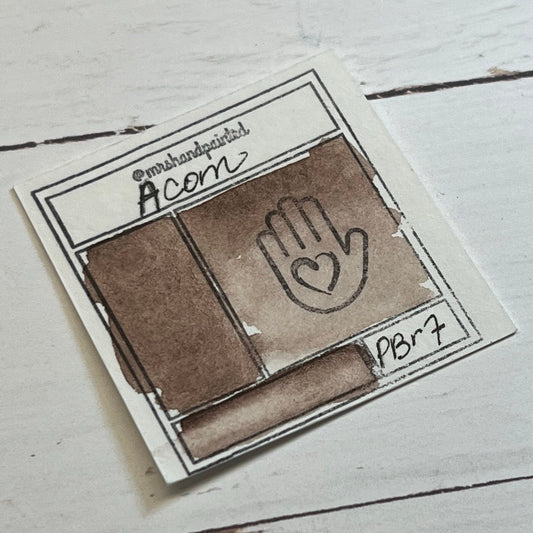 Handmade Watercolor Paints - ACORN