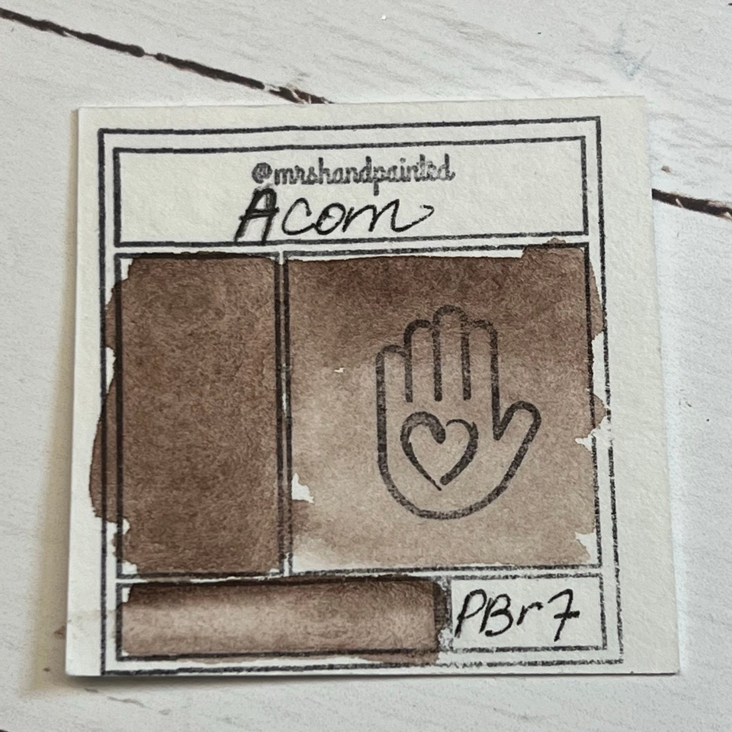 Handmade Watercolor Paints - ACORN