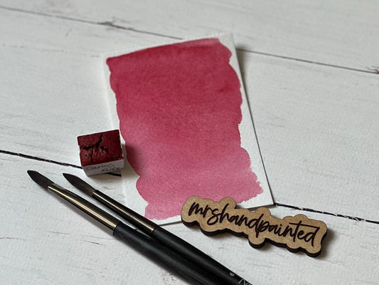 Handmade Watercolor Paints - CANOE RIDE - Half Pan- Artisan Watercolor