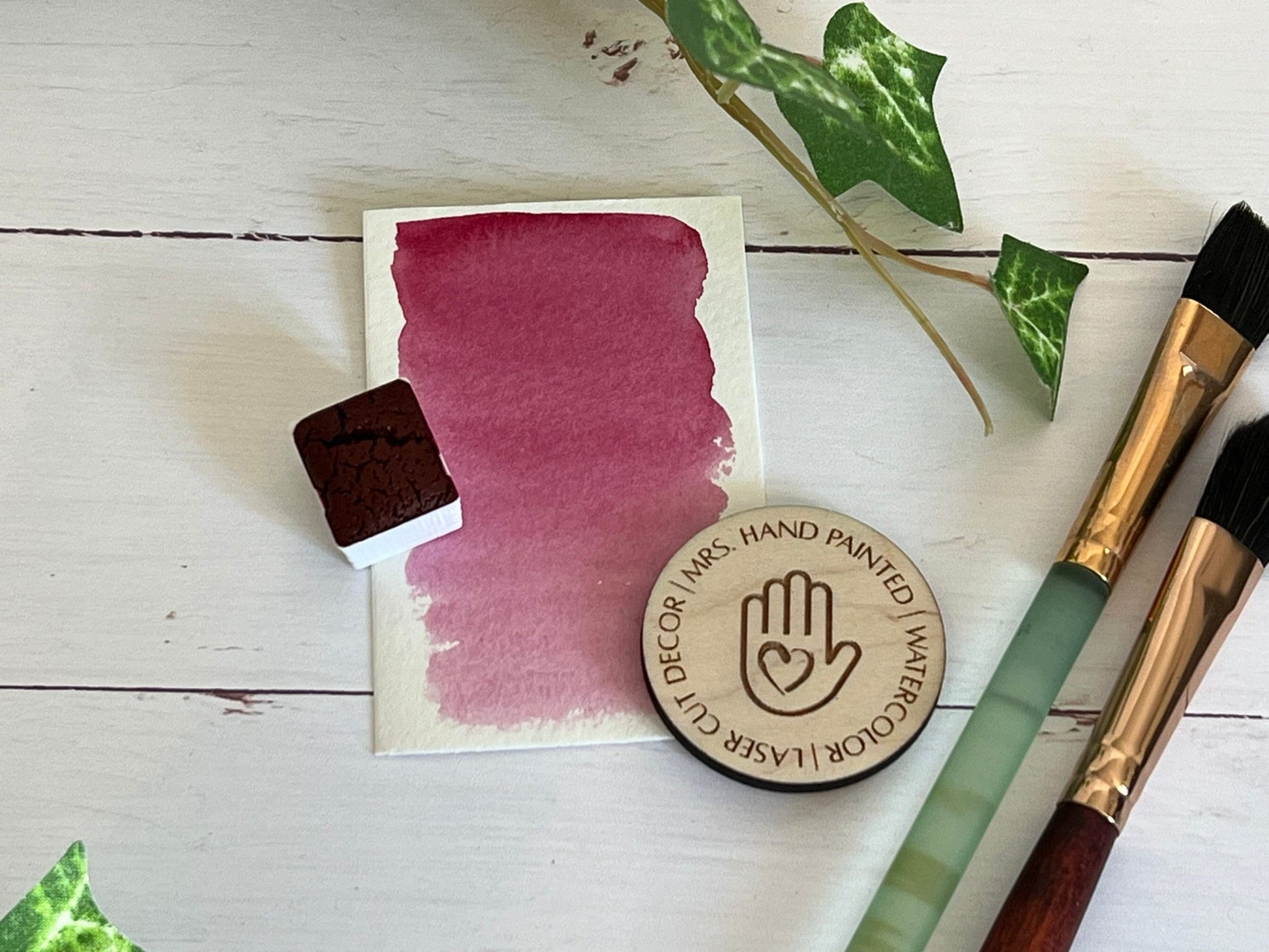 Handmade Watercolor Paints - VINEYARD