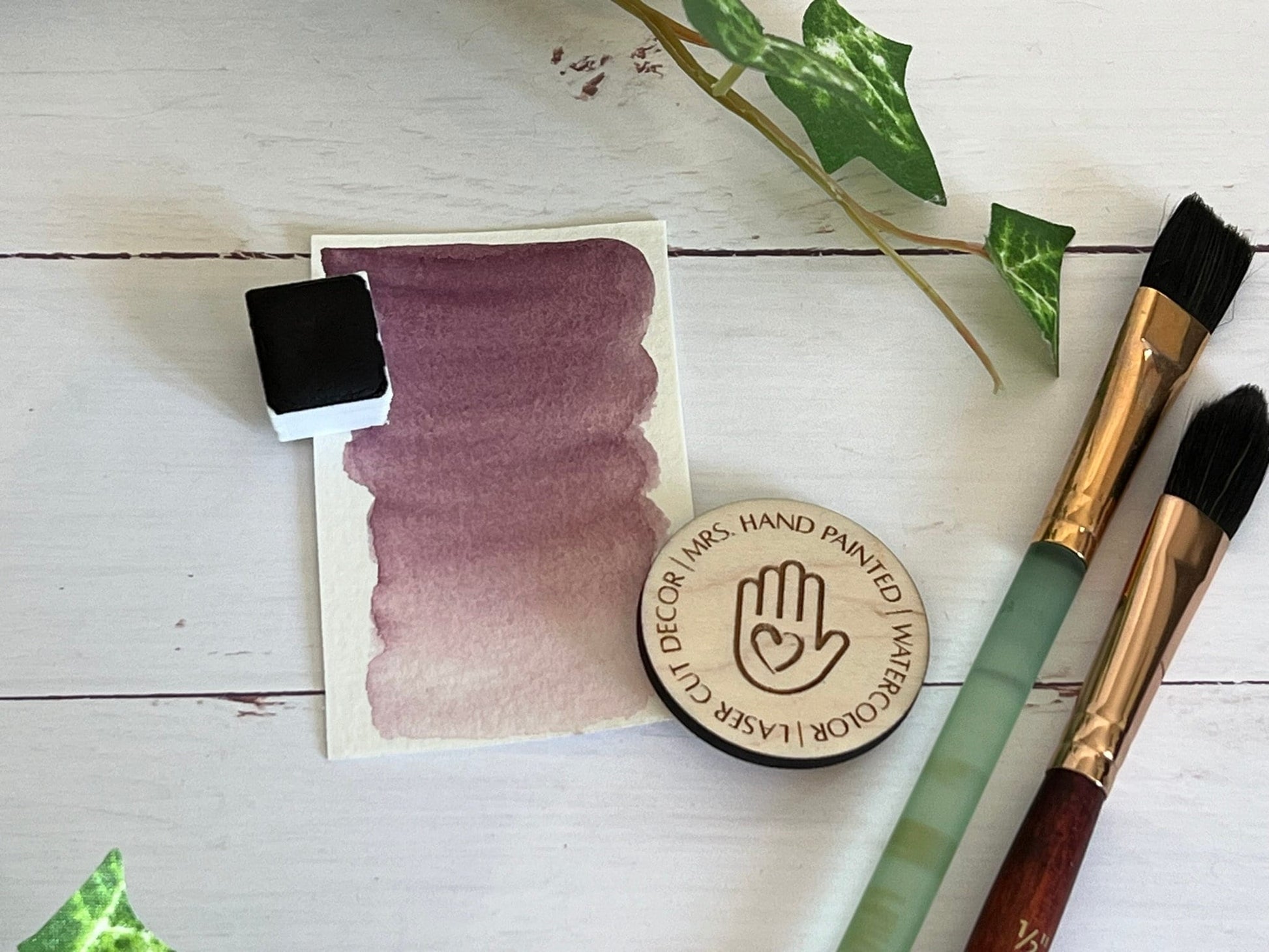 Handmade Watercolor Paints - VINEYARD