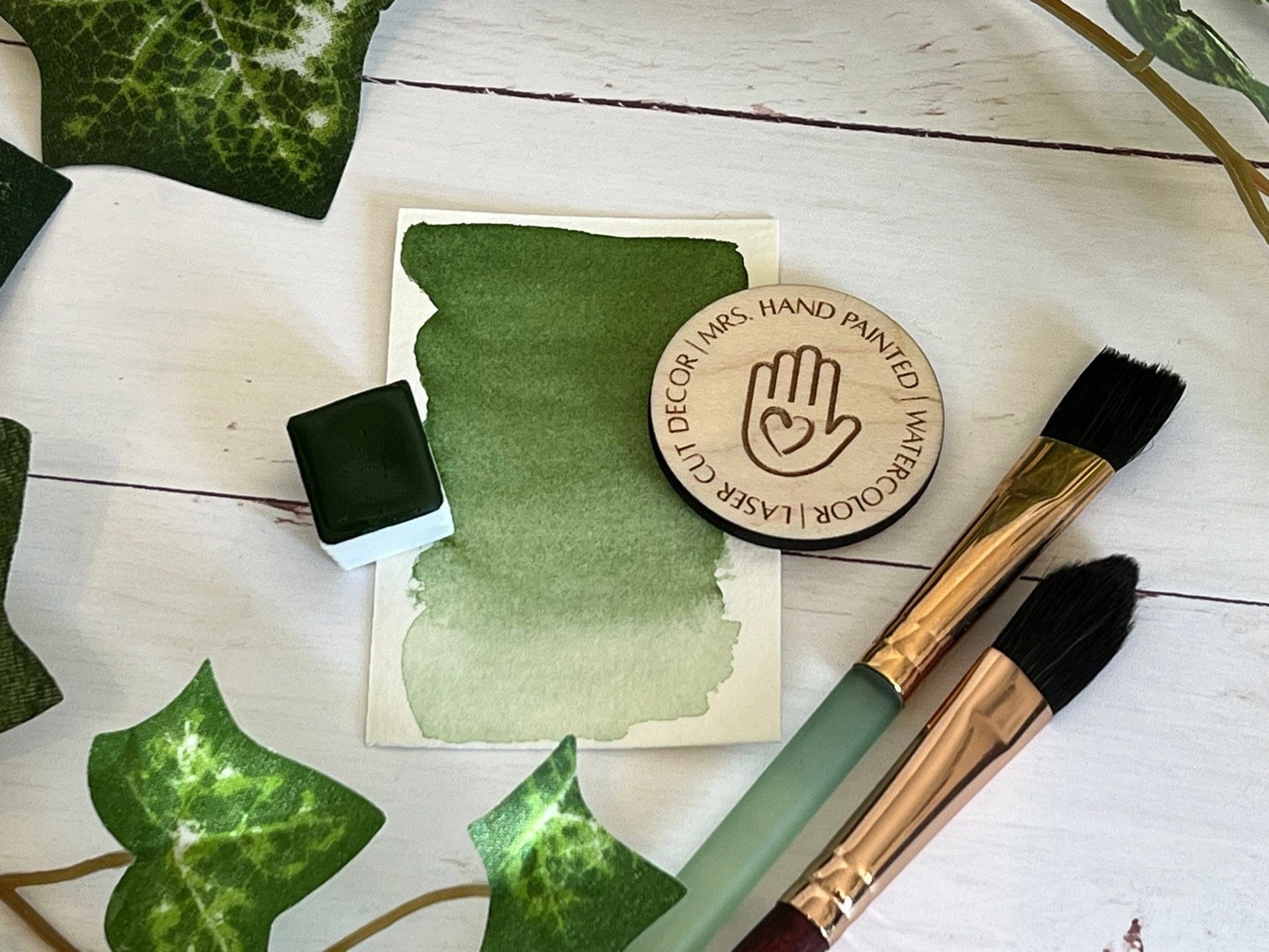 Handmade Watercolor Paints - VINEYARD