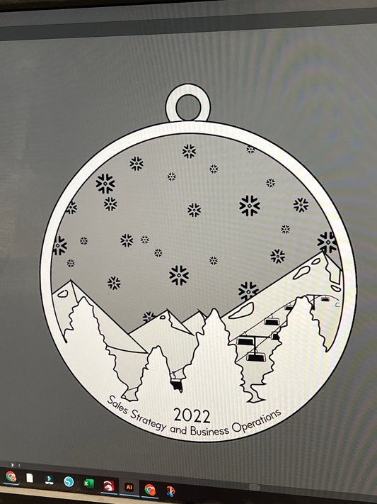 Custom Ornament Order for Sam Lee