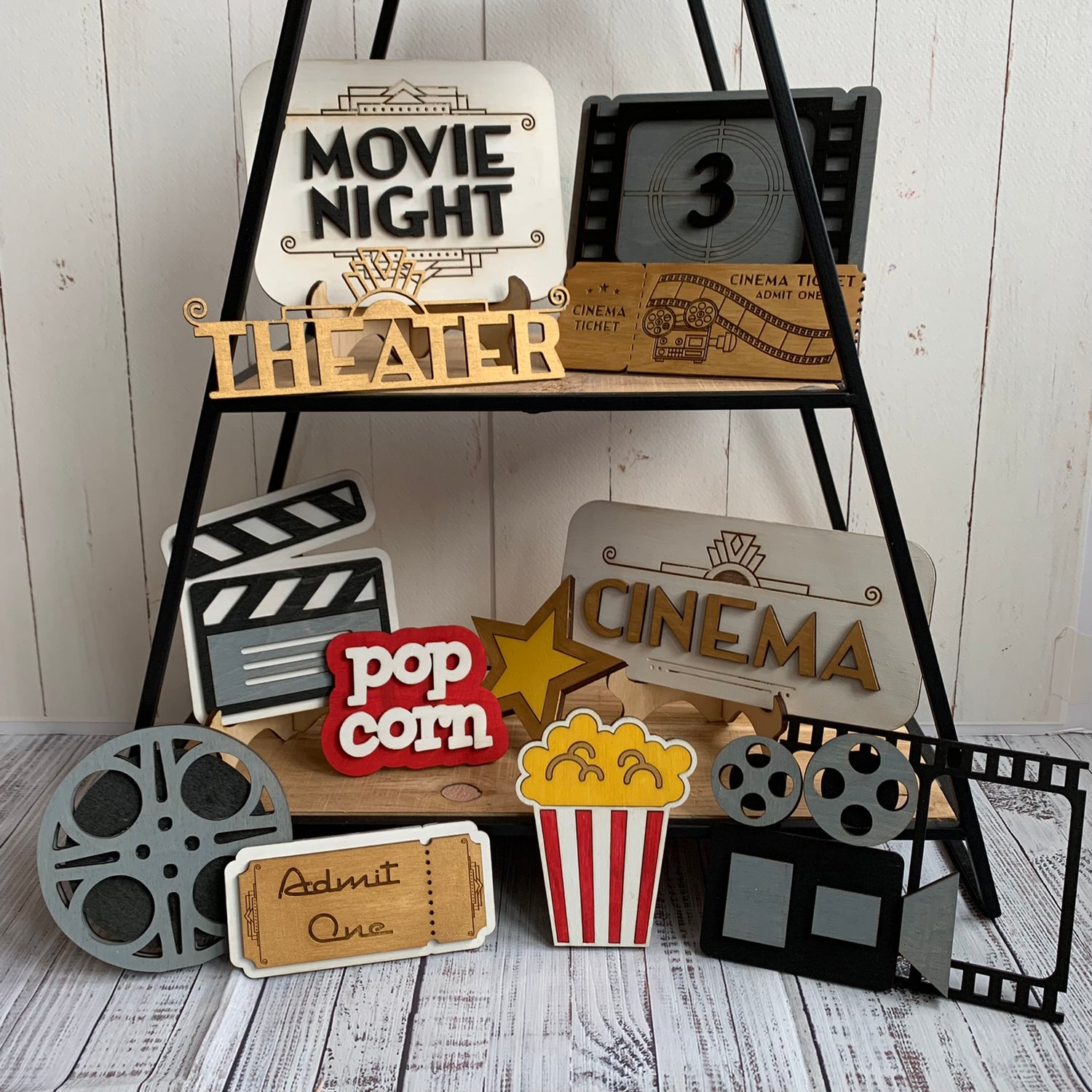 Laser Cut Wood Décor