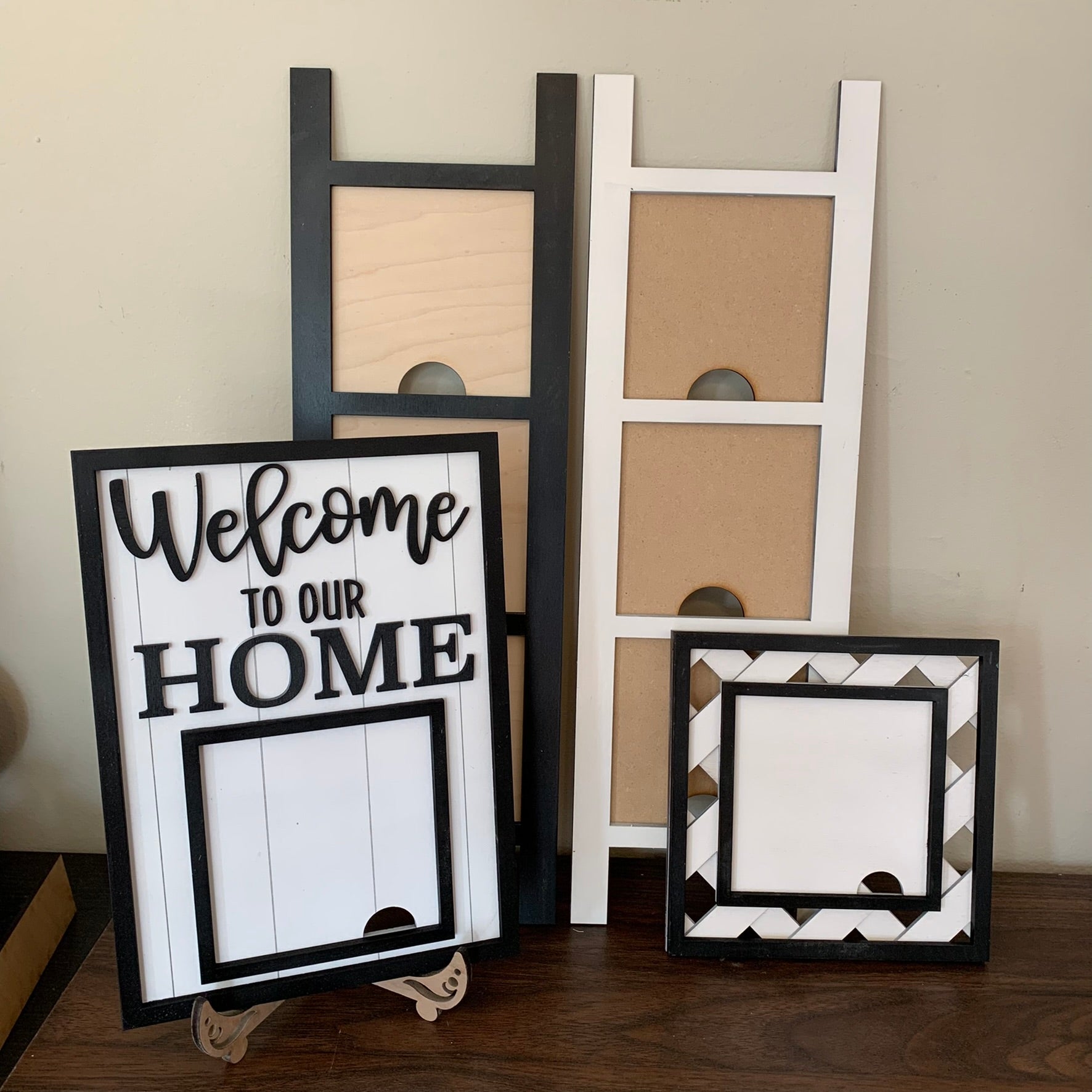 Stackable Sign Tiles Interchangeable Sign Tiles – MrsHandPainted