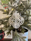Diamond Star Acrylic Spinner Ornament / Suncatcher