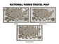 National Parks Travel Map