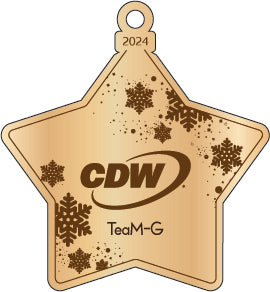 Custom Order for CDW - 2024 Christmas Ornament