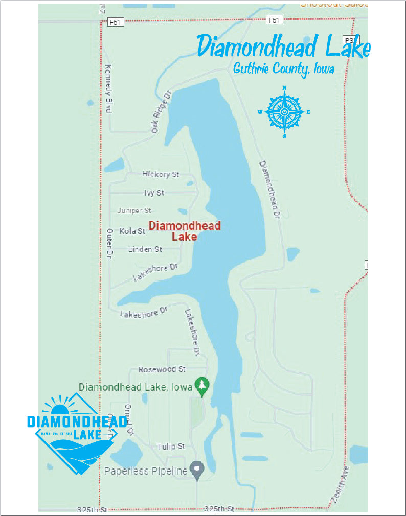 Custom Lake Map - Diamondhead Lake
