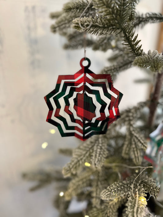 Starburst Acrylic Spinner Ornament / Suncatcher