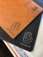 Custom Listing: TRJ Financial Services Custom Engraved Leatherette 3 Ring Binder