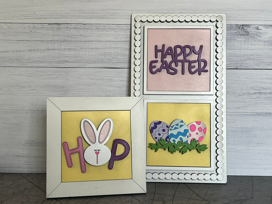 Bunny Hop Sign Tiles