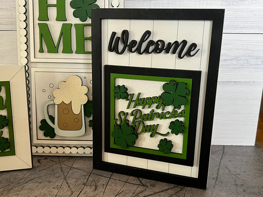 Welcome Shiplap Frame