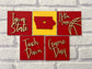 NEW Iowa State and Iowa Tiles