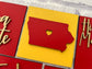 NEW Iowa State and Iowa Tiles