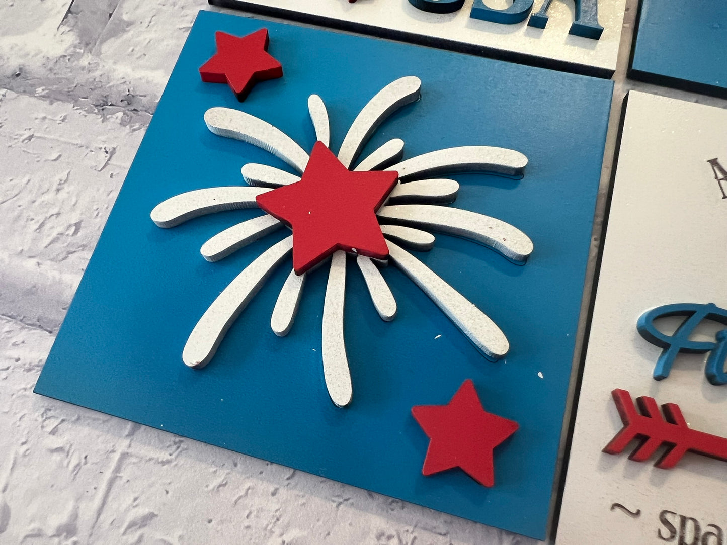 Fireworks Tiles