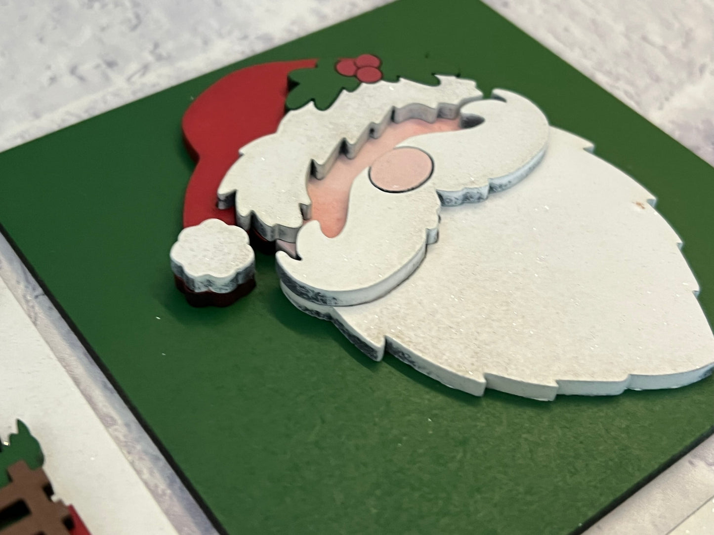 Country Christmas Sign Tiles
