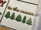 Bright Trees Christmas Sign Tiles
