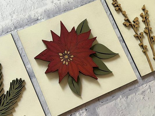 Cozy Christmas Sign Tiles