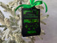 Green and Black Gamer Gift Card Holder Ornament