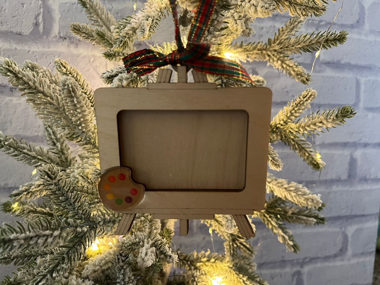 Easel Gift Card Holder Ornament
