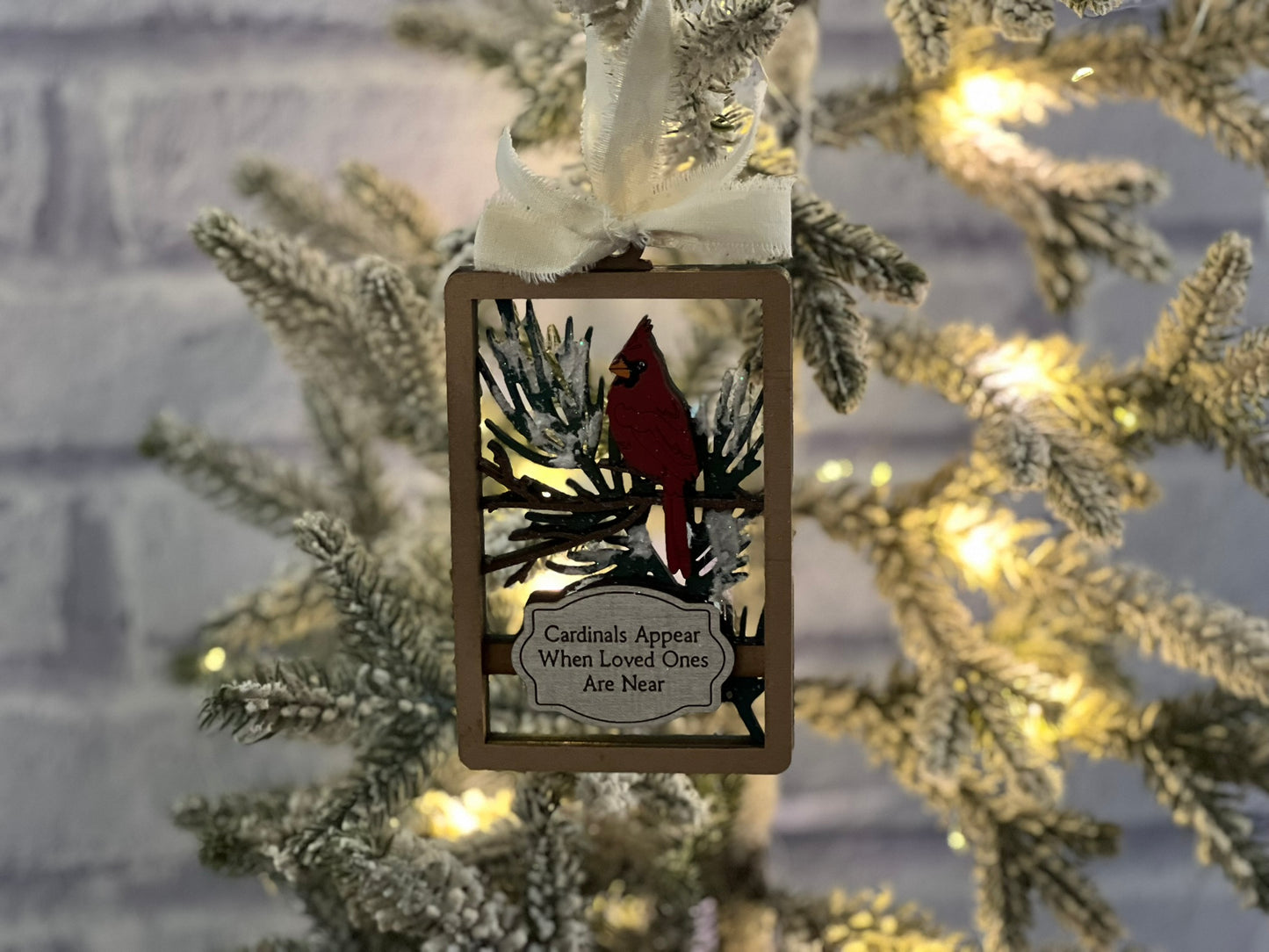 Exquisite Cardinal Ornaments