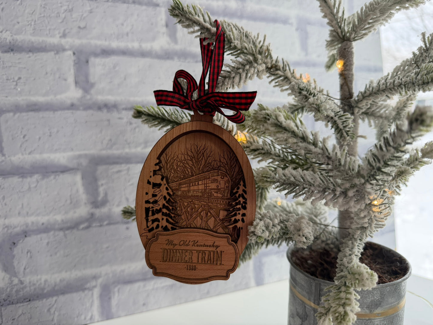 My Old Kentucky Dinner Train - Custom Ornaments