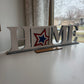 HOME drop in Interchangeable Sign Holder