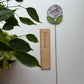Circle Flower Stained Glass Garden Stake