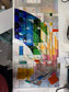 Abstract Rainbow Garden Panel Pattern