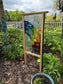 Abstract Rainbow Garden Panel Pattern