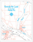 Custom Laser Engraved Lake Map - Prescott, WI area