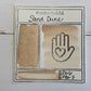 Handmade Watercolor Paints - SAND DUNE Half Pans