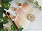 Handmade Watercolor Paints - ROSE GOLD Trio - Artisan Watercolor Shimmers