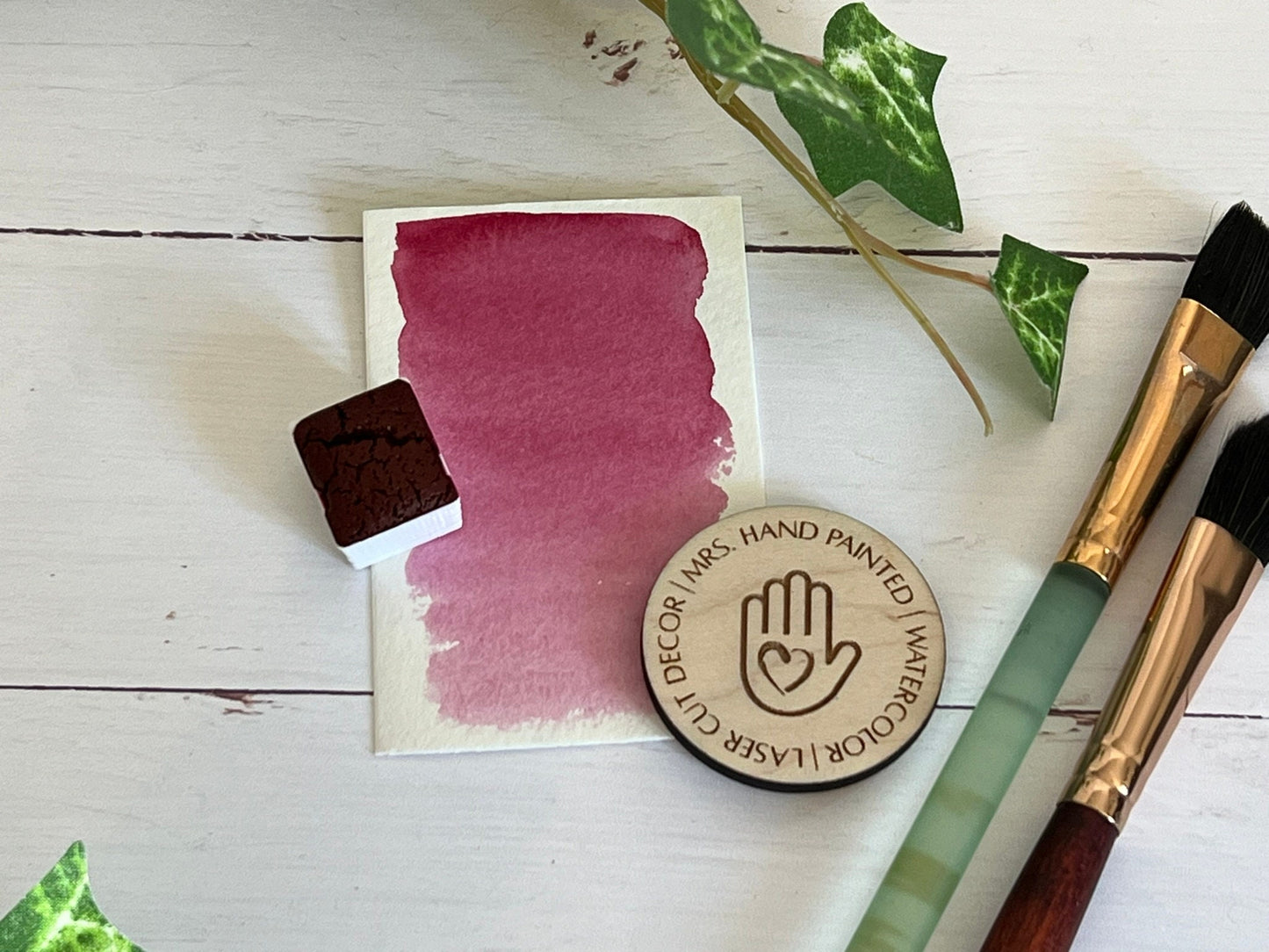 SANGRIA - Half Pan - Handmade Watercolor Paints